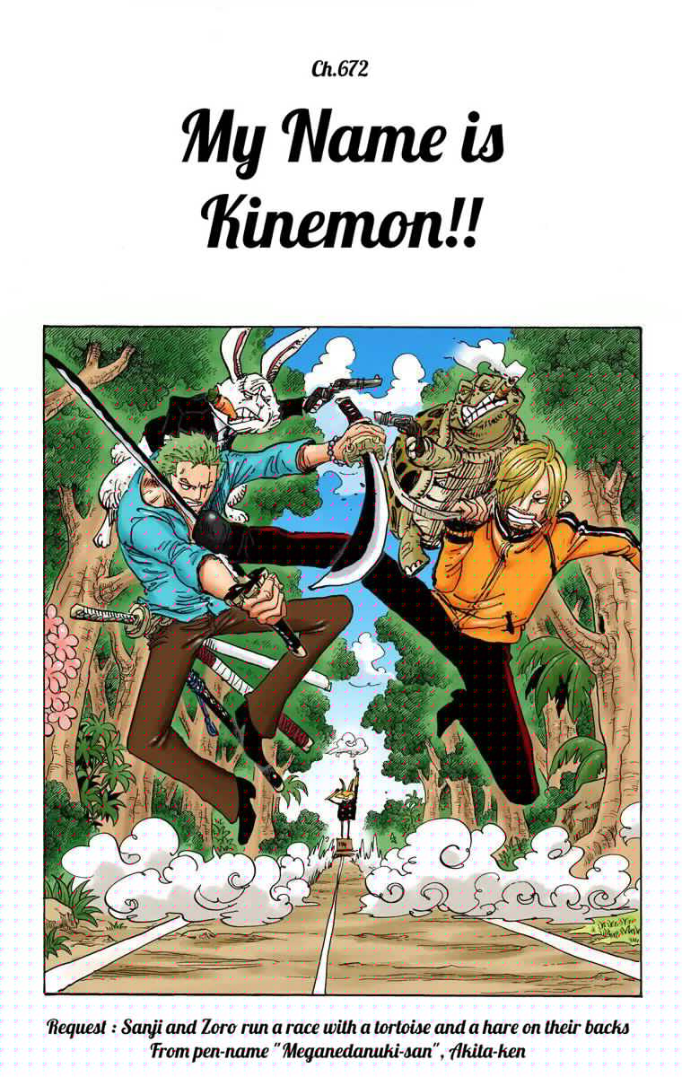 One Piece Digital Colored Chapter 672 image 03